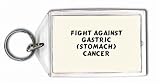 Fight Against Gastric (Stomach) Cancer Keychain