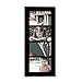 Adeco Decorative Handcrafted Wood Wall Hanging Collage Picture Frame with 4 - 3.5 x 5 Inch Openings，16.1 x 7 inch，Black