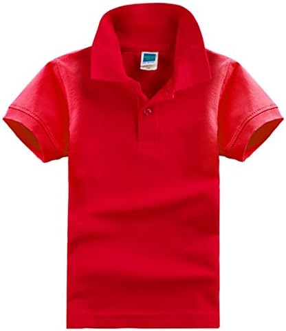 Ladouby Boys Polos Kids Tops &amp; Tees 8 Color Short Sleeve Summer 3-8 Years