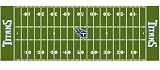 NFL Tennessee Titans 72-Inch-by-24-Inch Field Runner Rug