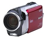 Sanyo VPC-SH1R High Definition Camcorder and 10 MP Camera (Red)