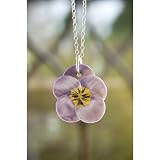 Belleek Jewelry Pansy Necklace B3915