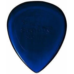 Jim Dunlop 474 Stubby Jazz Player 3,00mm Plektrum, dunkel-violett (Stück)