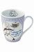 Typhoon Baking Domestic Diva Hand-decaled Fine Porcelain Mug - 6 Pack