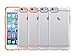 iPhone 6S / iPhone 6 4.7 Case - JOTO Slim Fit Hybrid Clear Cover Case (Flexible TPU + Hard PC) for Apple iPhone 6S 4.7