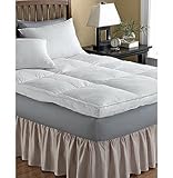 IMAGE OF 233TC Cotton Featherbed Feather Bed Cover Full 54
