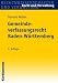 Gemeindeverfassungsrecht Baden-W&uuml;rttemberg
