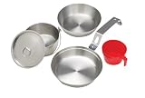 Coleman Stainless Steel 1-Person Mess Kit