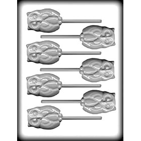 Buy 2 5 8 owl sucker Hard Candy Mold: 3 Count by CKP now!