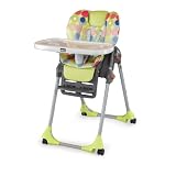 Chicco Polly Double Pad Vinyl High Chair, Splash by Chicco