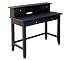 Black Student Desk with Hutch