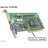 Compaq Genuine 32Mb Nvidia NV11 Tv-Out Video Graphics Board Presario 4100 5000 5100 5WV 7000 Evo D300v - Refurbished - 216306-002