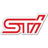SUBARU Impreza STi racing car styling sticker 3