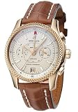 Breitling H2636212-G612-737P Mark VI Silver Dial Leather Crocodile Men's Automatic Chronograph, Chronometer Watch