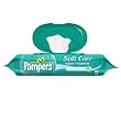 Pampers SoftCare Unscented Wipes 1x Fitment Pack 72 Count (Pack of 4)