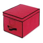 Whitmor 6129-2688 Christmas Ornament Storage Box