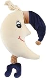 Moon Musical Pull Toy, Ecru
