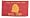 Red USMC Devil Dogs Flag (3' x 5')