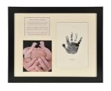 The Grandparent Gift Co. Baby Keepsakes Handprint Frame, Daddy's Hands