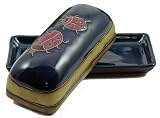 MARA Stoneware COVERED Serving BUTTER DISH Lady Bug ANIMAL Design