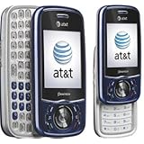 Pantech Matrix C740 Unlocked 3G ATandT Dual Slide GPS Cell Phone Blue