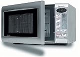 Panasonic NN-K125MB Touch Control Grill Microwave Oven Metallic Silver 17L 800W