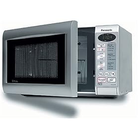 Panasonic NN-K125MB Digital Grill Microwave Oven Metallic Silver 17L 800W