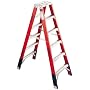 Werner T7412 12-Foot 375-Pound Duty Rating Fiberglass Multi-Use Twin Ladder