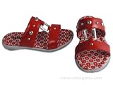Kenzo 41582 Red Patent Slide