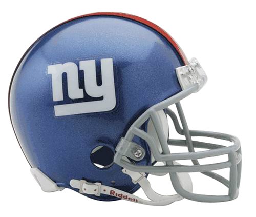 NFL Riddell Football Mini-Helm New York Giants