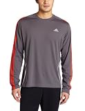adidas Men's Response Long-Sleeve Crew Jacket Down Tee