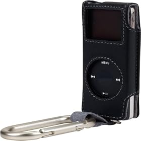 Click here to buy Belkin Carabiner Case for iPod nano 1G, 2G (Black Gray) by Belkin.
