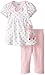BON BEBE Baby-Girls Newborn Giraffe Two-Piece Dress Set