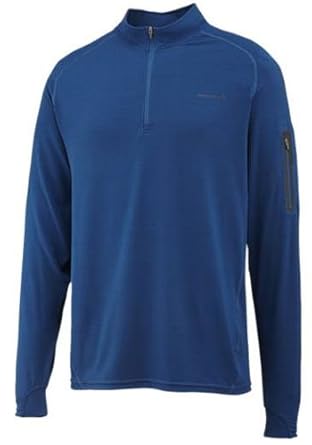 Merrell Men's Geo Opti-wick Half Zip Long Sleeve Shirt
