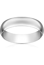 Men's Platinum 5mm Light Comfort-Fit Wedding Band