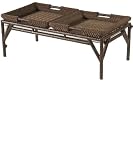 Woolrich Chatham Run Cocktail Table, COLOR AS SHOWN ( Black ) - B0019UT4VQ