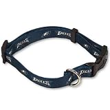 PHILADELPHIA EAGLES ADJUSTABLE DOG PET COLLAR SZ M