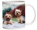 Yorkie Pair (Yorkshire Terrier) 11oz Mug