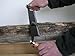 Flexcut Wood Carving Tools Set 5-Inch Draw Knife KN16, Ash Wood Handle | 1095 High Carbon Steel Blade | Includes Leather Sheath | Made in the U.S.A.