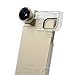 olloclip 4-In-1 Lens and Quick-Flip Case for and Pro-Photo Adapter - iPhone 5/5s - Retail Packaging - Gold Lens/Clear Case