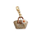 straw basket charm