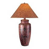 IMAGE OF Casual Table Lamp III in Desert Sand with Burnt Clay
