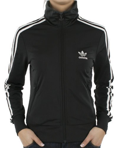 Adidas Damen Tracktop Firebird, black/running white, 38, E16499 Preisvergleich