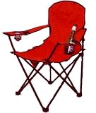 UKayed ipod Compatible Lightweight Folding Chair With Built In Speakers In Red