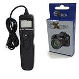 Ex-Pro RM-UC1 Timer Remote Shutter Release cable switch with LCD Display for Olympus Pen/Evolt E-P1, EP1, E-P2, EP2, E30 E-30, E400, E-400, E410, E-410, E420, E-420, E450, E-450, E510, E-510, E520, E-520, E600, E-600 E620, E-620, SP-510UZ, SP-550UZ, SP-560UZ, SP-565UZ, SP-570UZ, SP-590UZ, SP-600UZ
