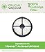 Crucial Vacuum Filter Replacement Parts Compatible With Hoover Part # 303902001 - Fits Hoover WindTunnel Air HEPA Style Filter Fits Model UH70400 - Ideal For Home, Vacuums Filters Use (1 Pack)
