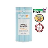 Fresh Dog All Natural Dry Shampoo Powder for Dogs and Puppies, 12 ounces