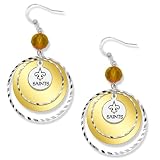 NFL New Orleans Saints LogoArt Game Day Earrings