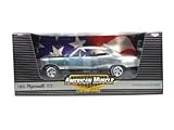 1969 Plymouth GTX 1 18 Chrome Chase Model by Collectable Diecast