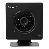 Y-cam SD POE YCBP03 Wired/Power over Ethernet (No Wi-Fi) IP Camera with 30-Feet Infrared Night Vision and microSD Recording (Black)